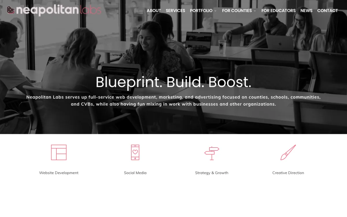 Neapolitan Labs homepage, captured September 28, 2026