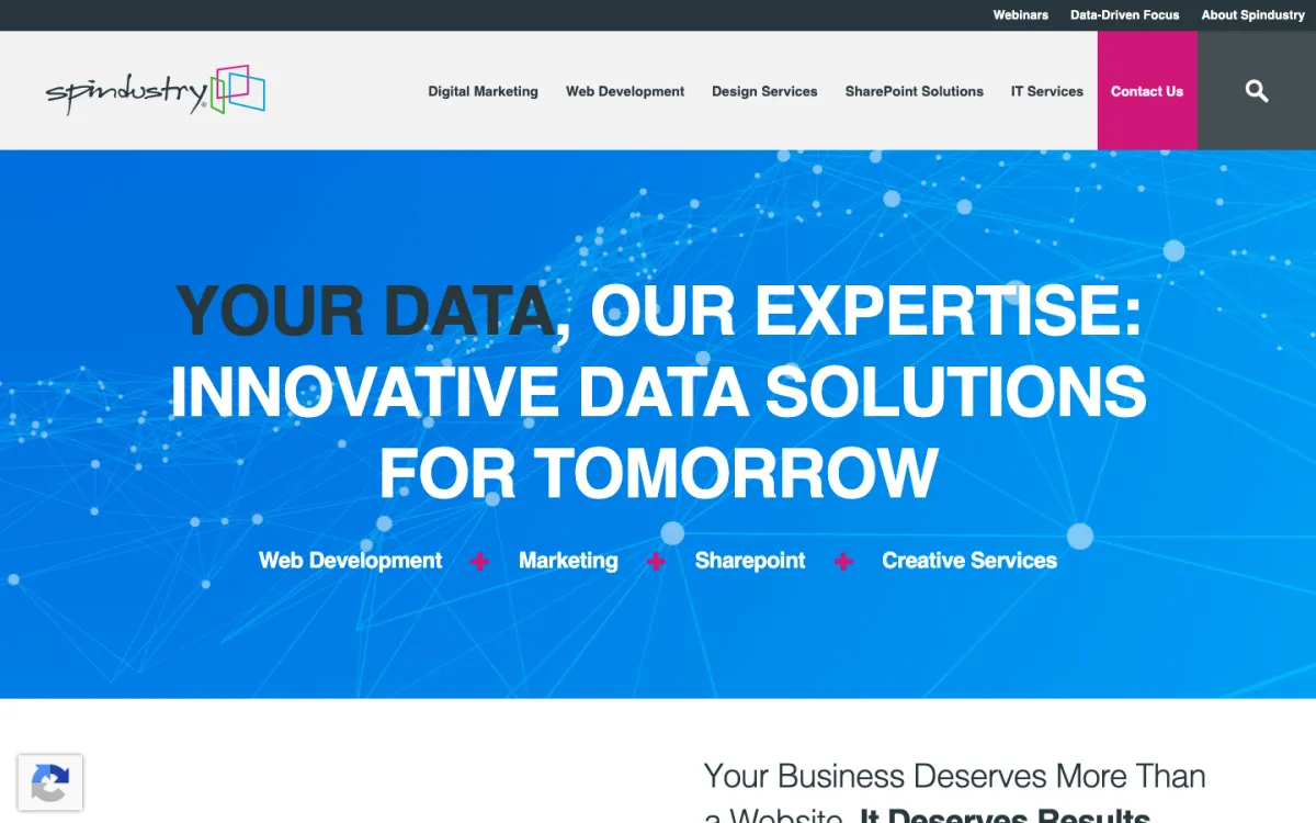 Spindustry homepage, captured September 28, 2026